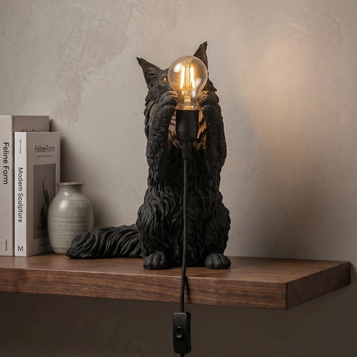 Lampada Gatto Maine Coon – foto 2