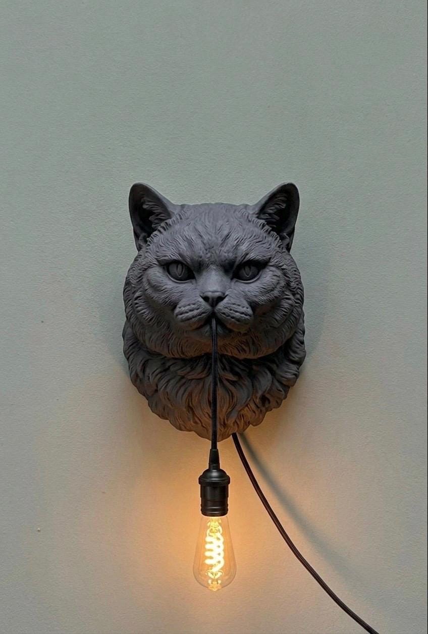 Lampada da Parete Gatto – foto 4