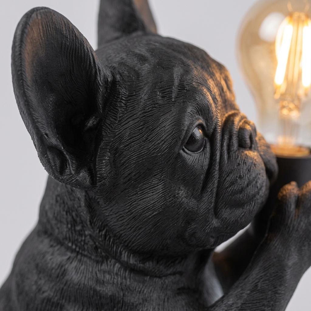 Lampada Bulldog Francese – foto 3