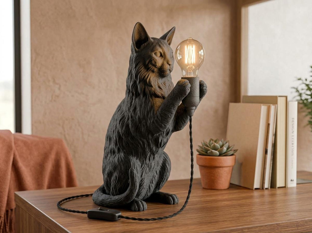 Lampada Gatto Abissino