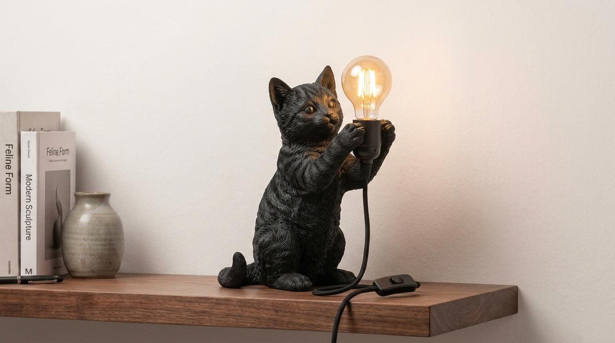 Lampada Gatto Soriano