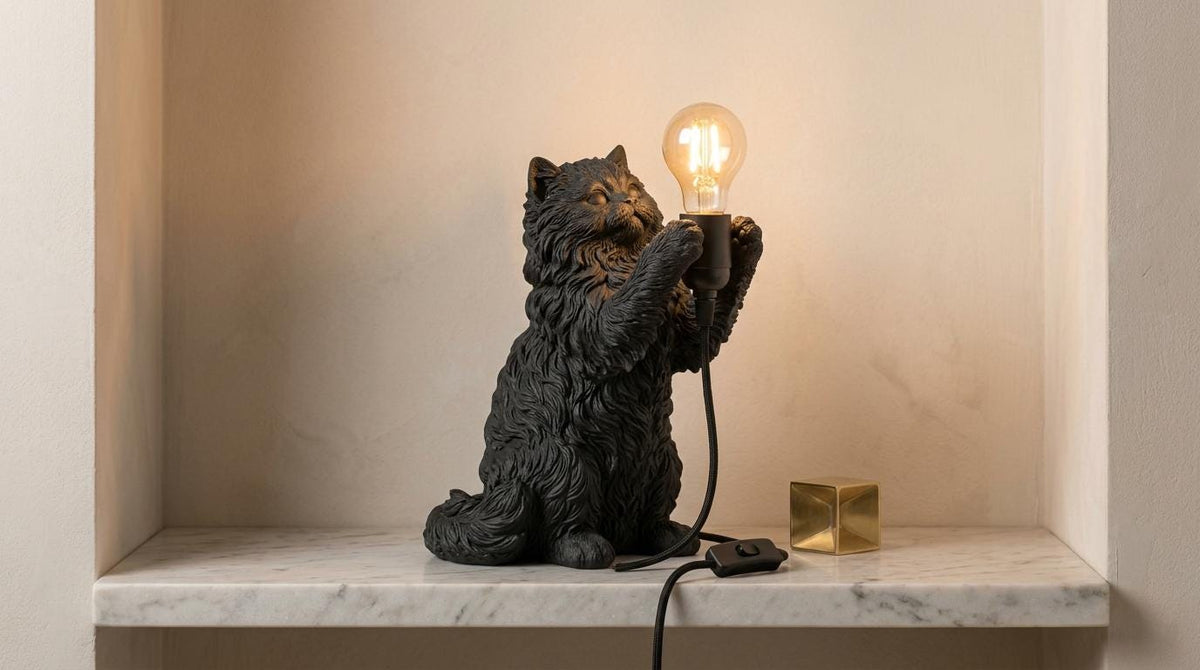 Lampada Gatto Persiano