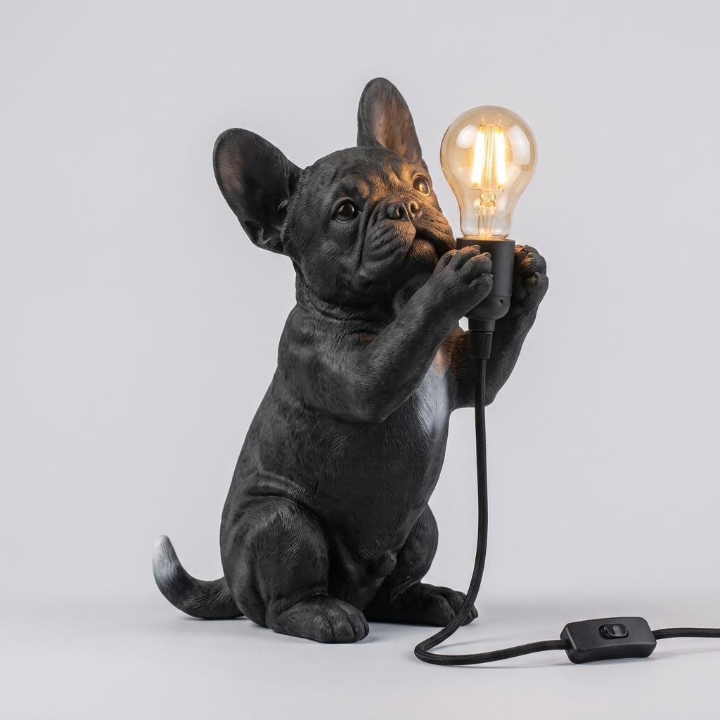 Lampada Bulldog Francese – foto 2