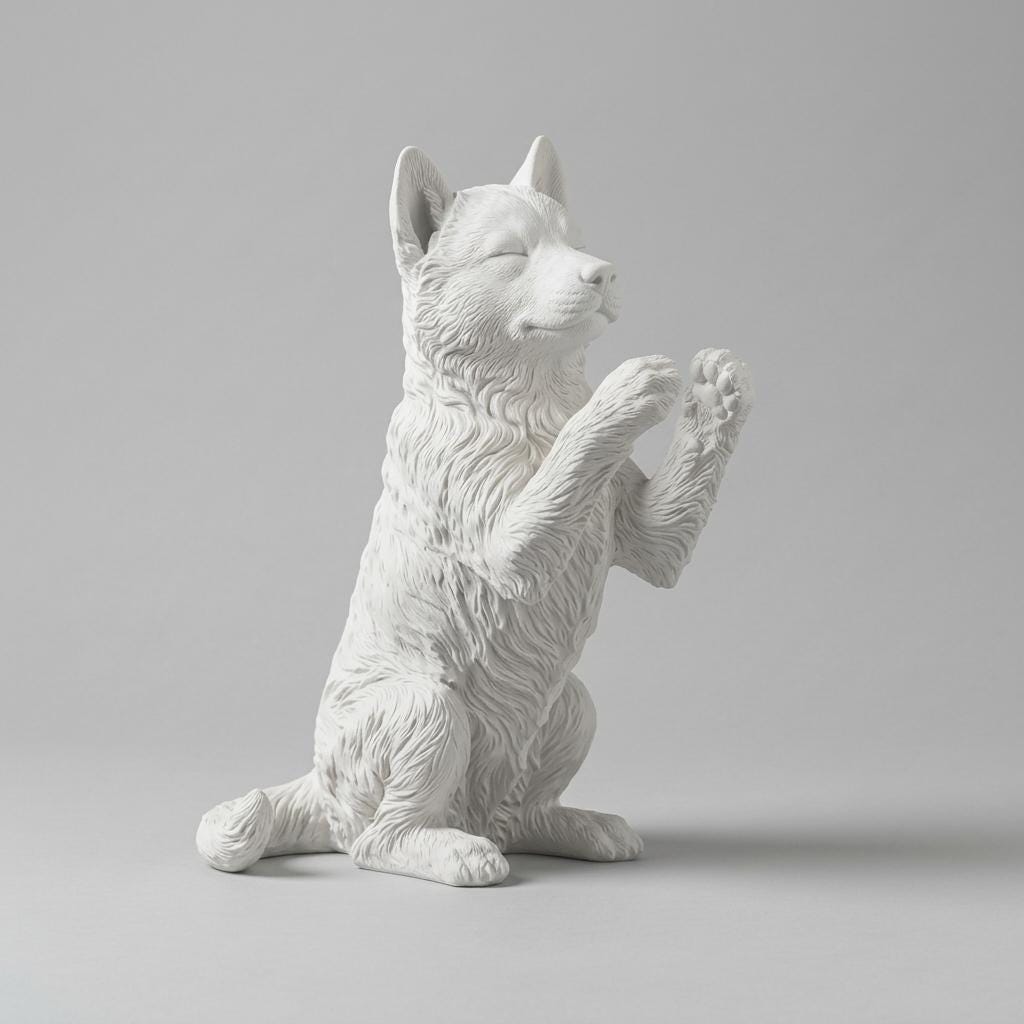 Lampada Husky – Bianco Opaco – foto 2