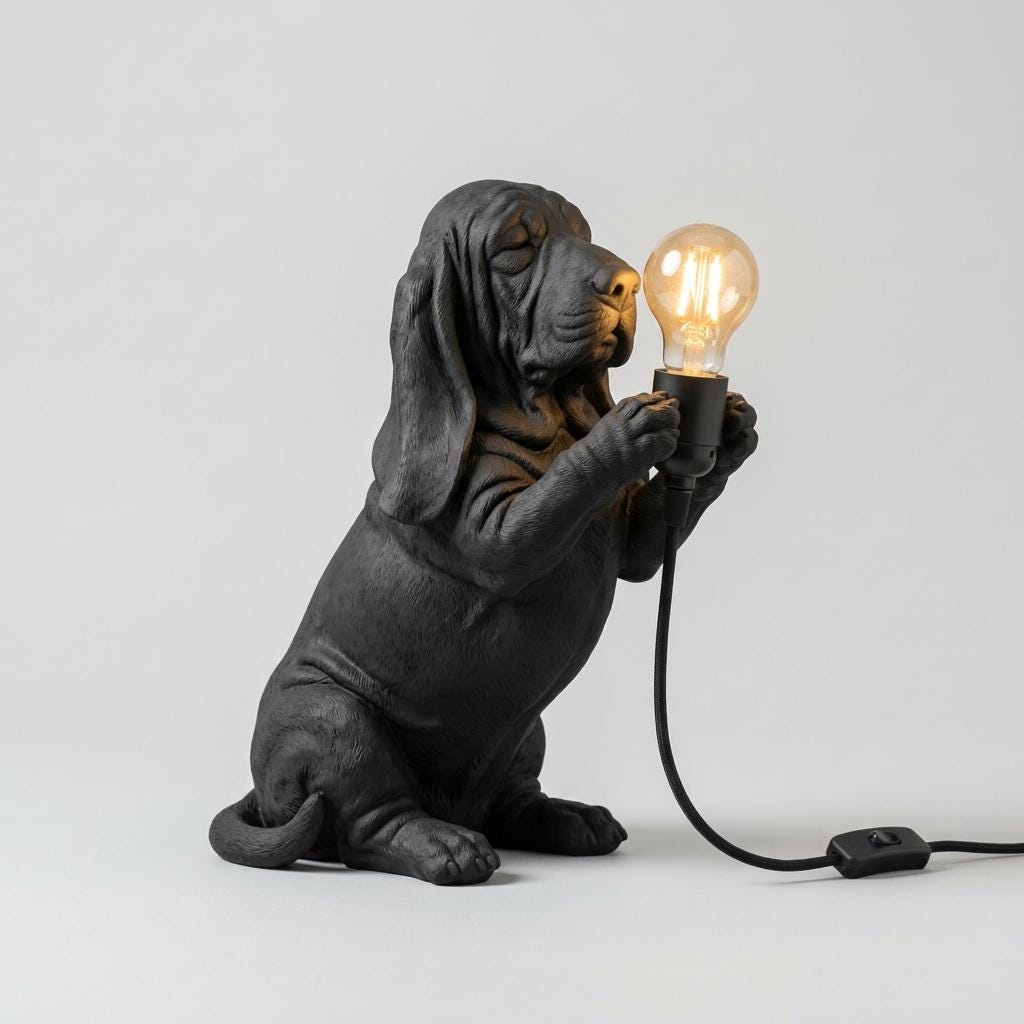 Lampada Basset Hound – foto 2