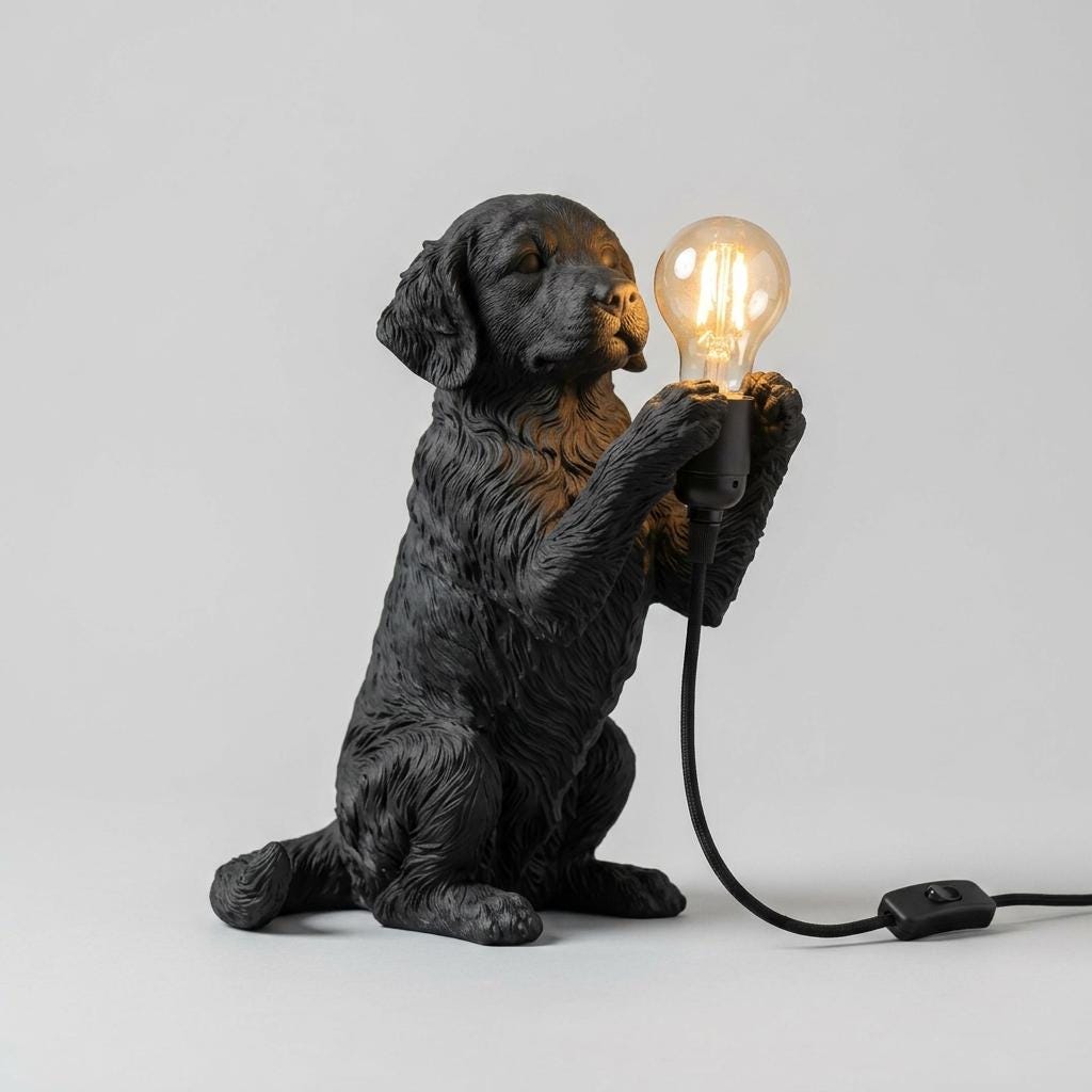 Lampada Golden Retriever – foto 2