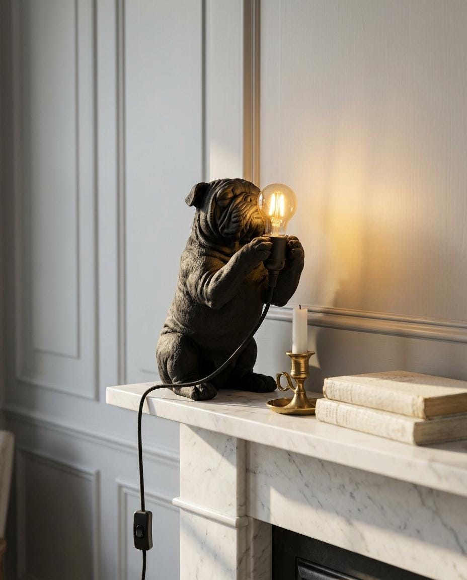 Lampada Bulldog Inglese