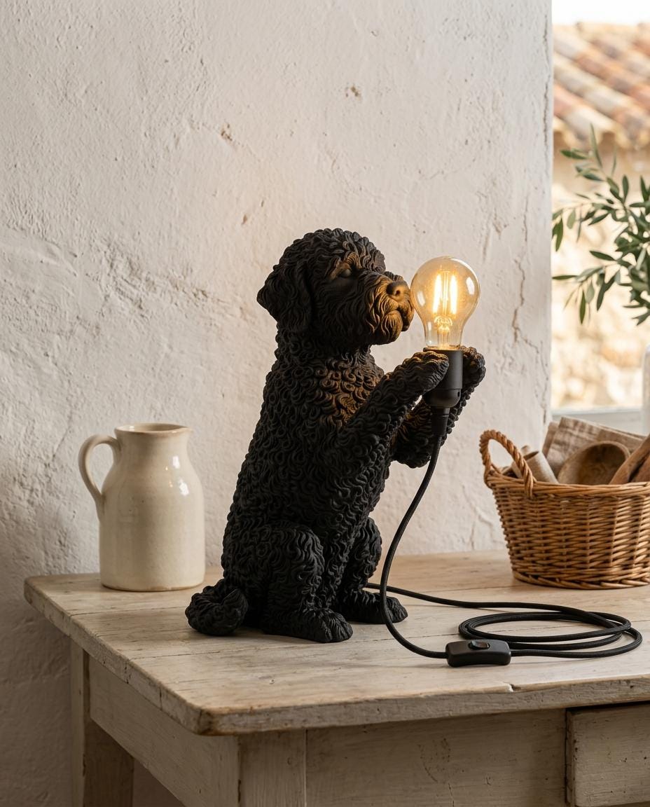 Lampada Lagotto Romagnolo