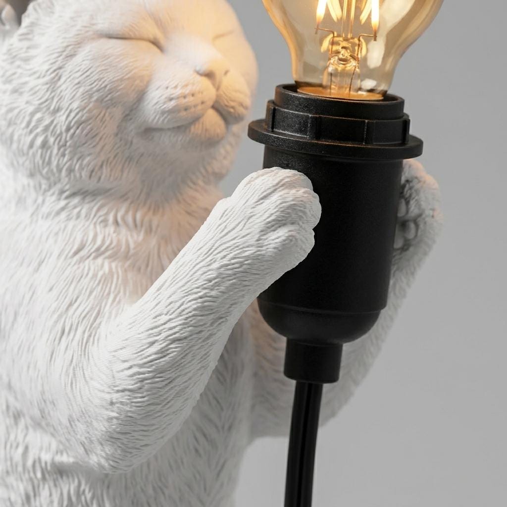 Lampada Gatto Munchkin – foto 4