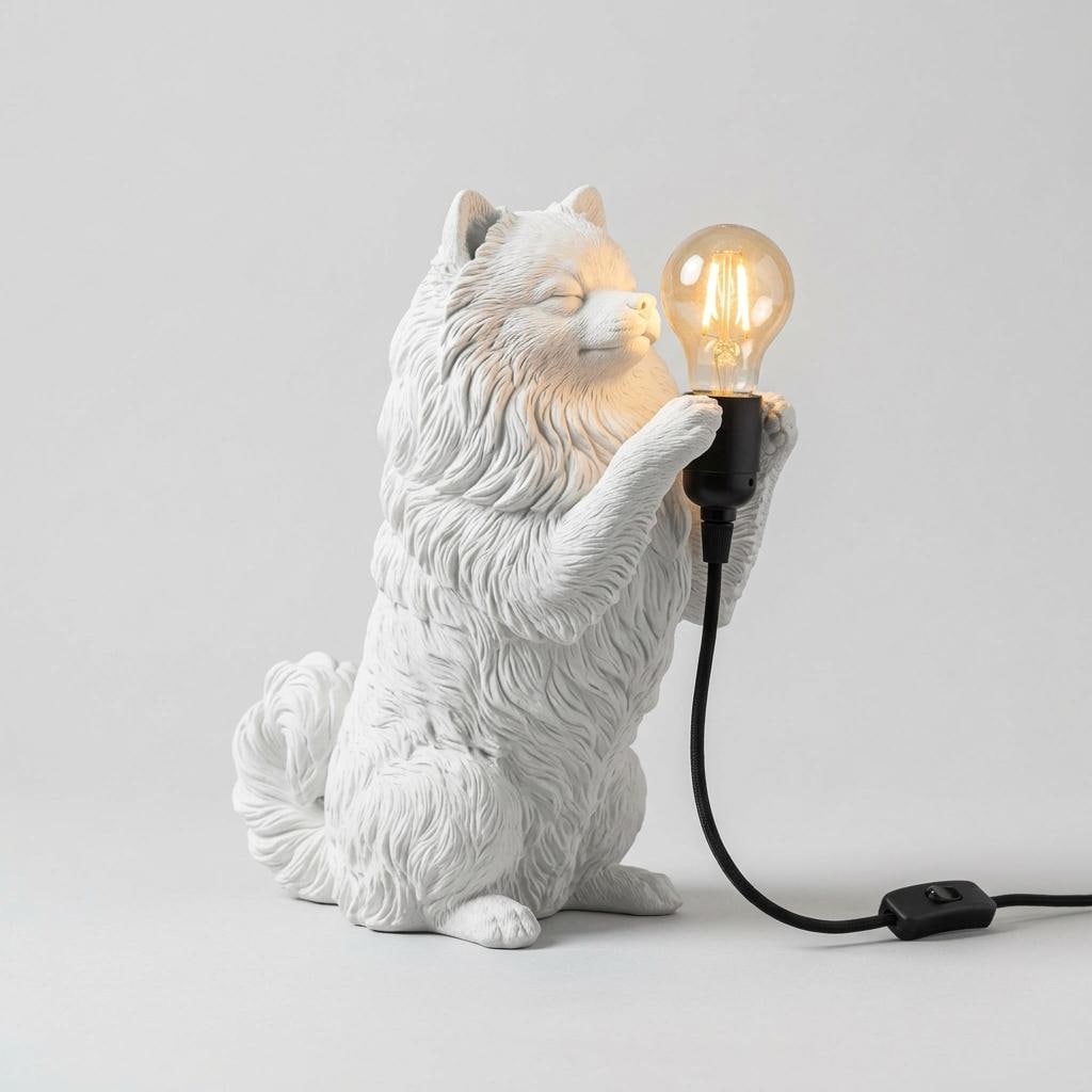 Lampada Volpino di Pomerania – foto 2