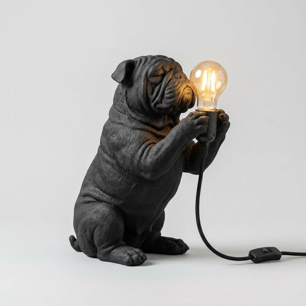 Lampada Bulldog Inglese – foto 3