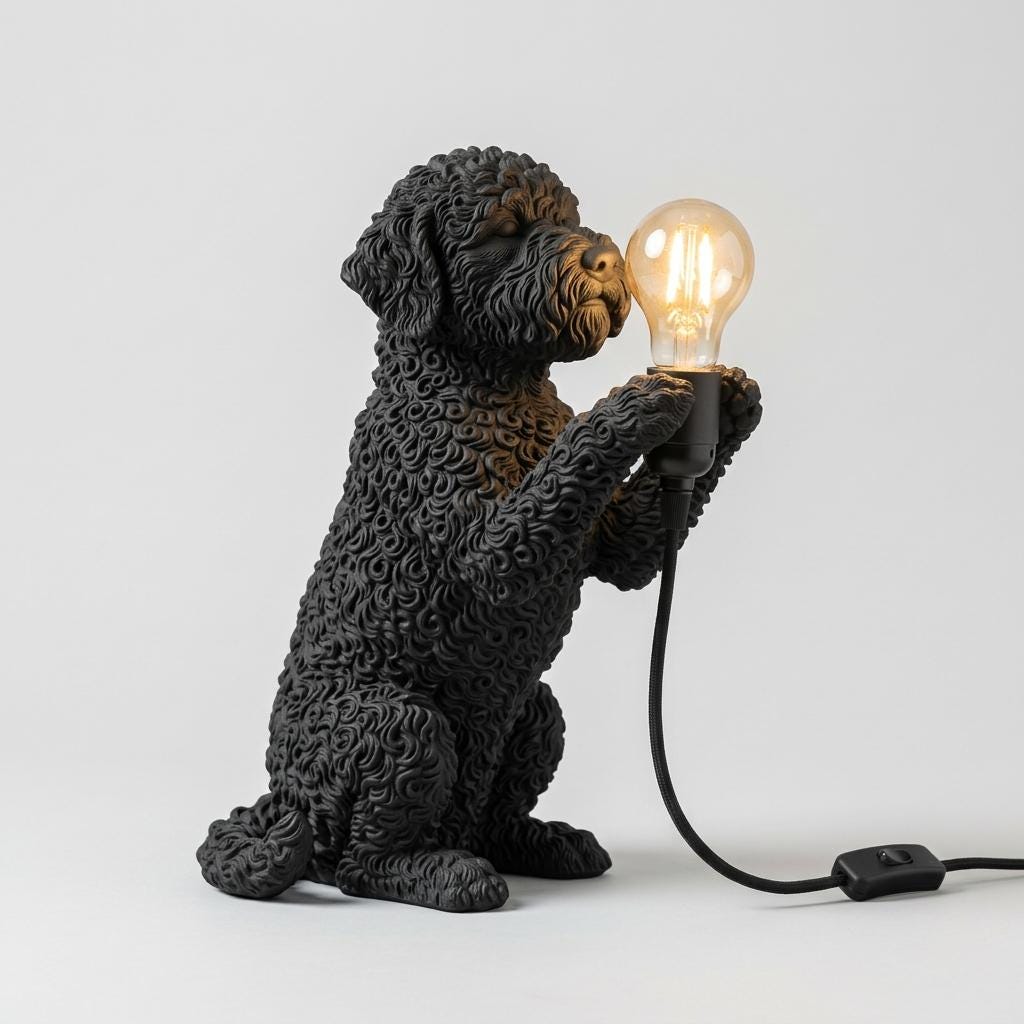 Lampada Lagotto Romagnolo – foto 3