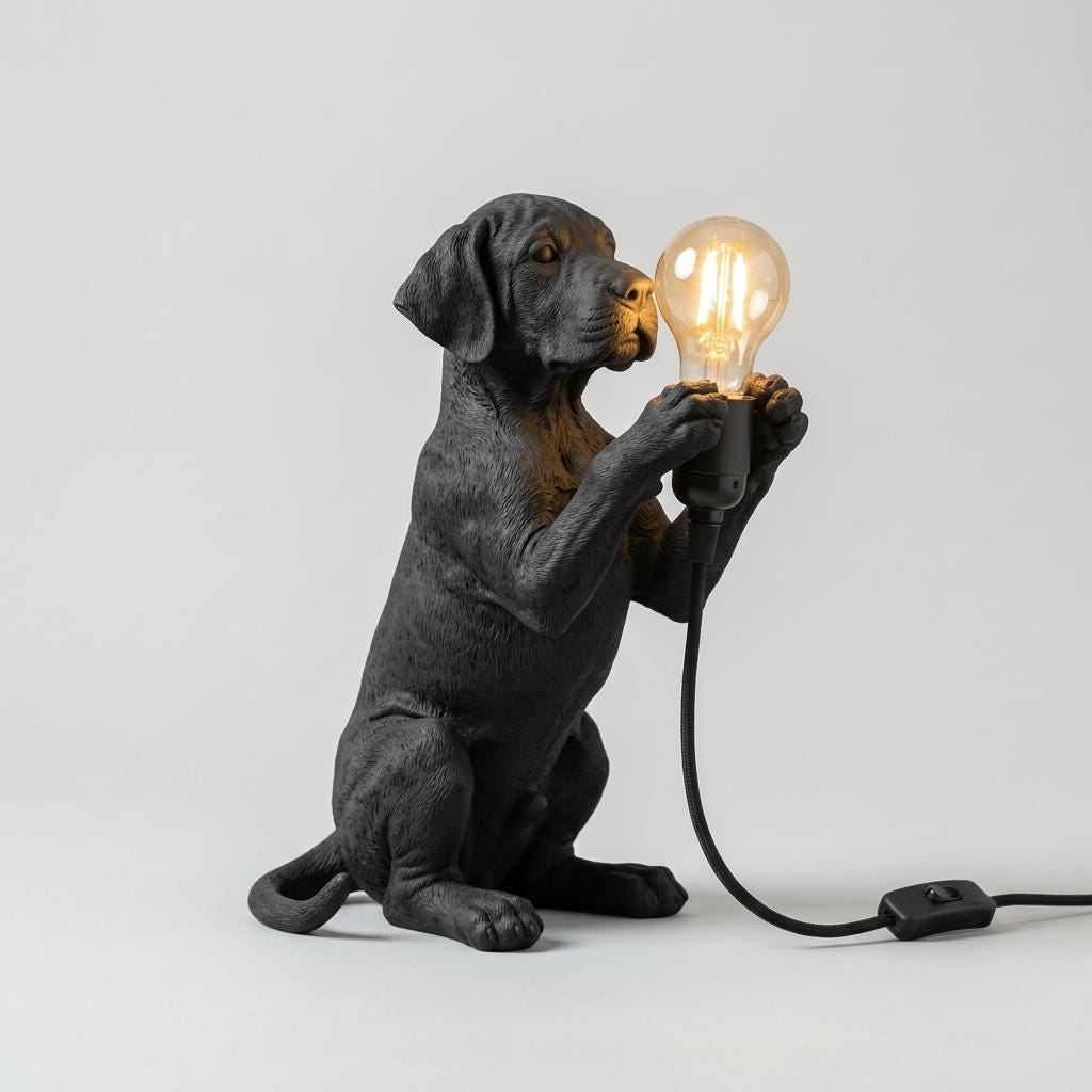 Lampada Cucciolo di Alano – foto 3
