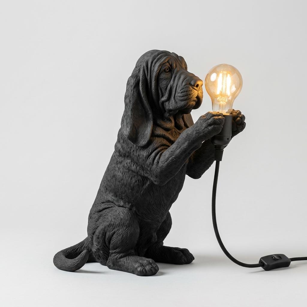 Lampada Cucciolo di Bloodhound – foto 3