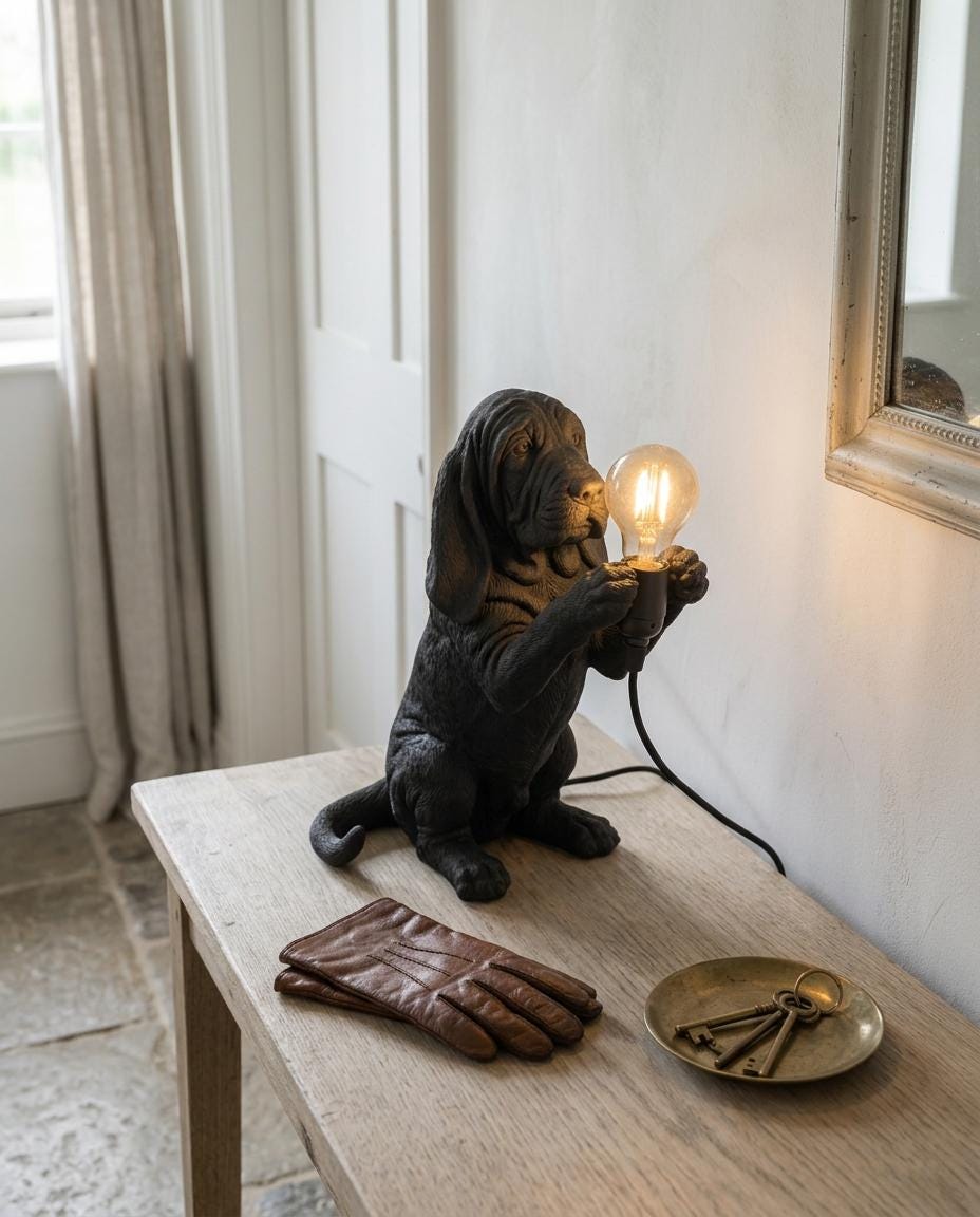 Lampada Cucciolo di Bloodhound – foto 2